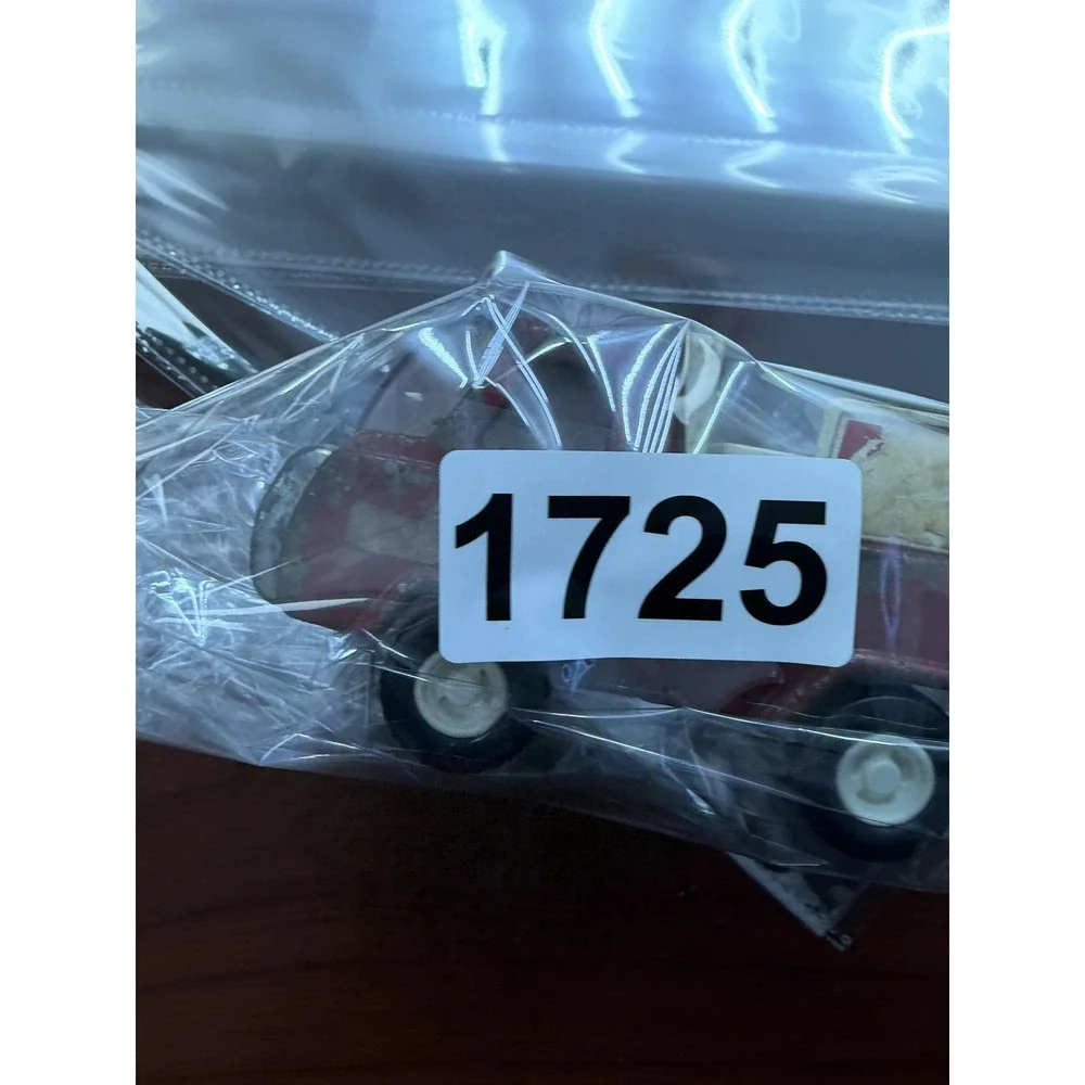 Vintage Buddy L Red Pickup Truck Diecast Toy Japan Mini Vehicle Car Playwear